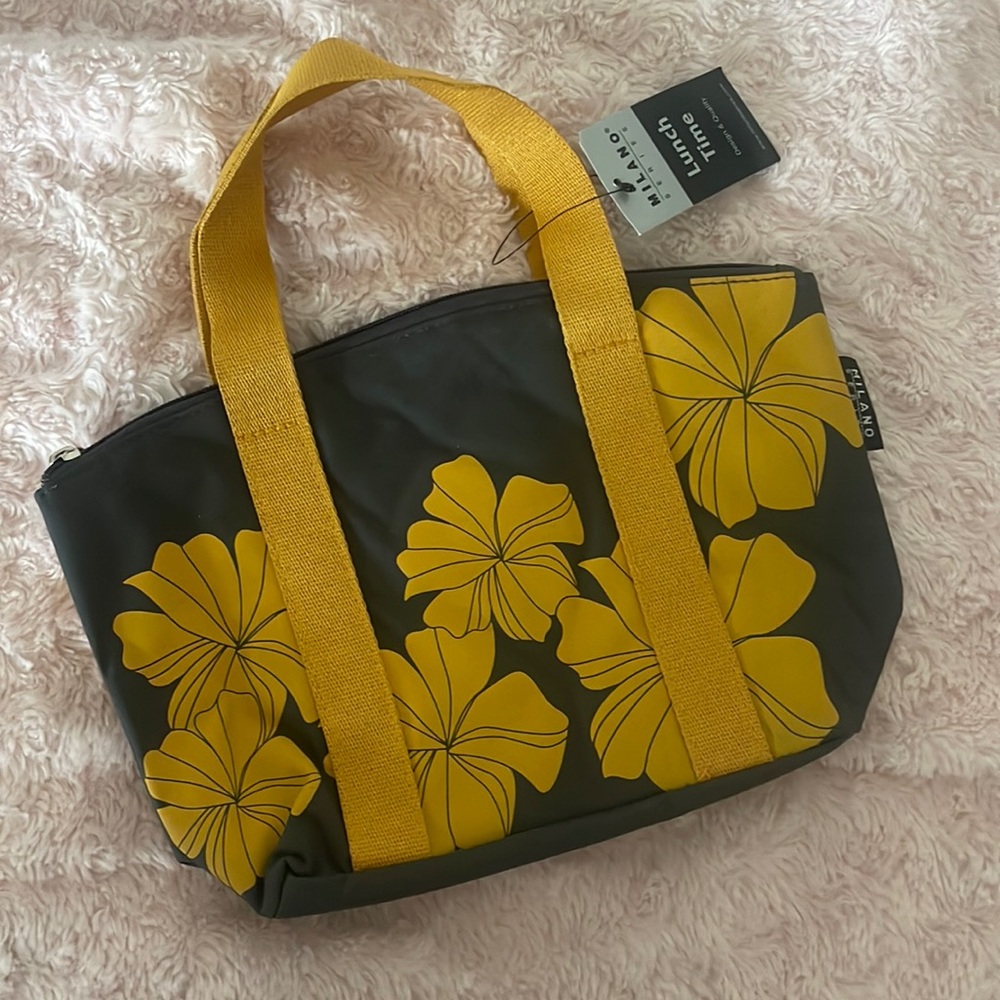 Yellow and Gray Lunch Box